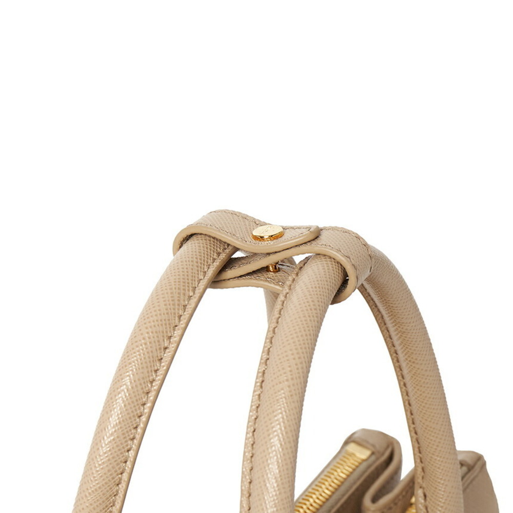 Prada Galleria bag handbag Saffiano leather Tan Beige - Picture 10 of 10